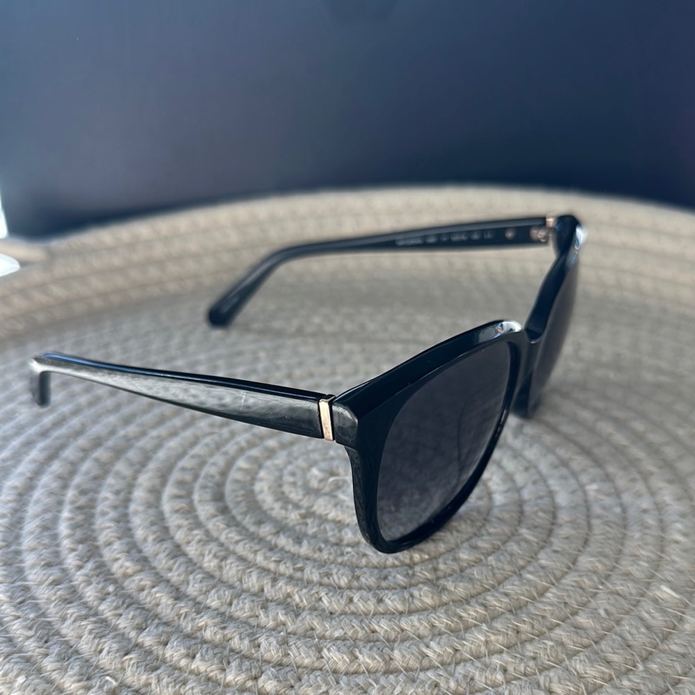 Kate Spade Black Rectangular Sunglasses With Slee… - image 3